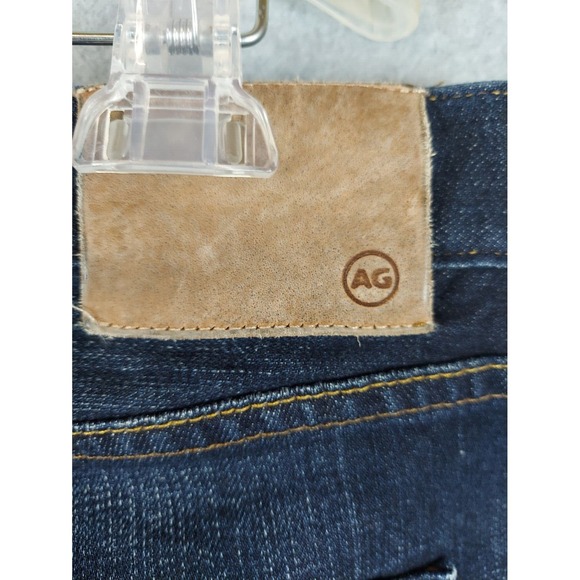AG Adriano Goldschmied Jeans Mens 36X26.5 Blue Denim The Matchbox Slim Straight - Picture 4 of 7